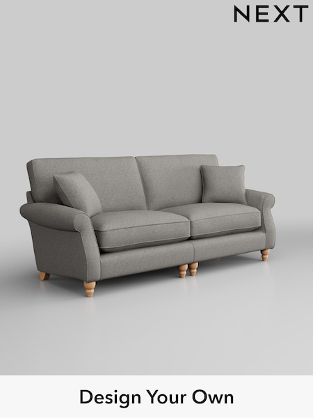 Woven Chenille Easy Clean/Light Grey Ashford Relaxed Sit (H39302) | £1,525