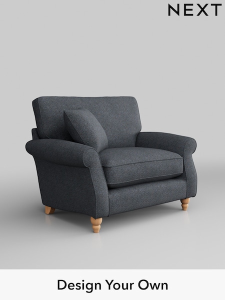 Tweedy Chenille/Navy Blue Ashford Relaxed Sit (H39303) | £925