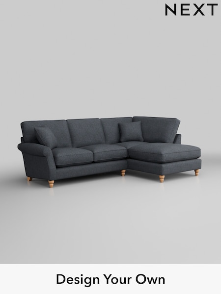 Tweedy Chenille/Navy Blue Ashford Relaxed Sit (H39303) | £1,975