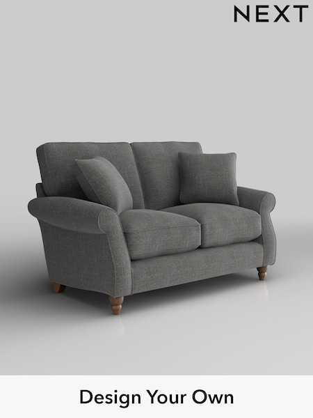Chunky Texture/Dark Grey Ashford Relaxed Sit (H39311) | £1,225