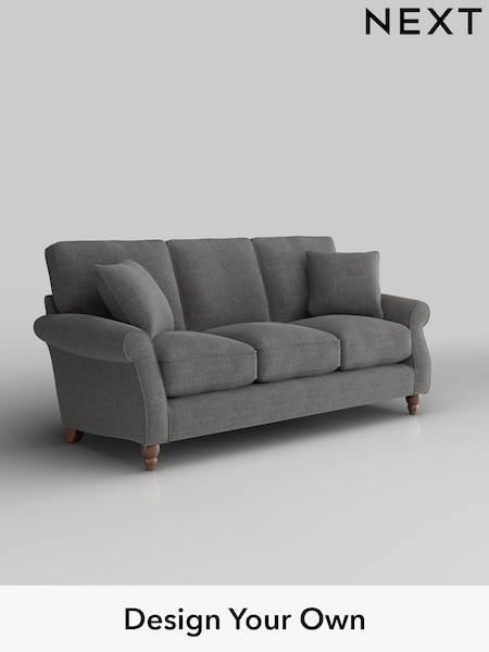 Chunky Texture/Dark Grey Ashford Relaxed Sit (H39311) | £1,425