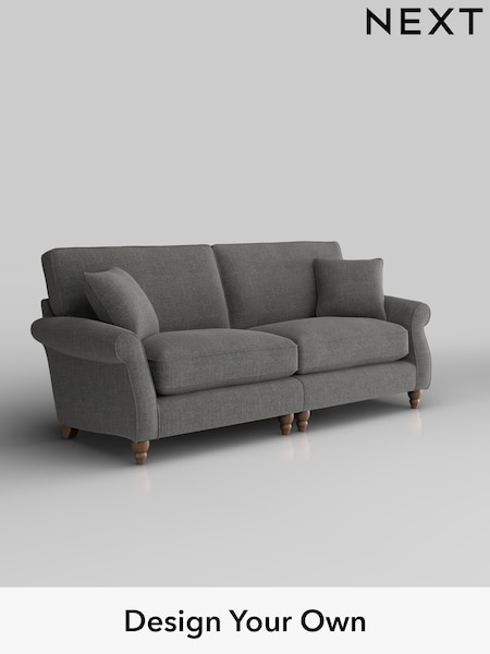 Chunky Texture/Dark Grey Ashford Relaxed Sit (H39311) | £1,525