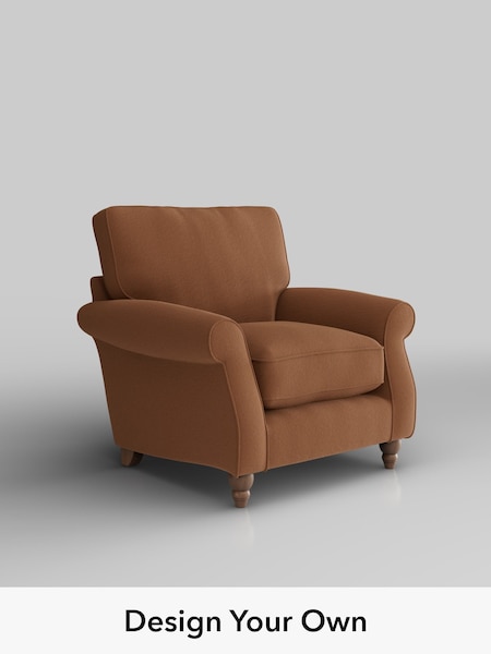 Ripple Chenille/Mid Rust Brown Ashford Relaxed Sit (H39314) | £925