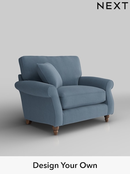 Relaxed Linen Look/Mid Blue Ashford Relaxed Sit (H39316) | £1,025