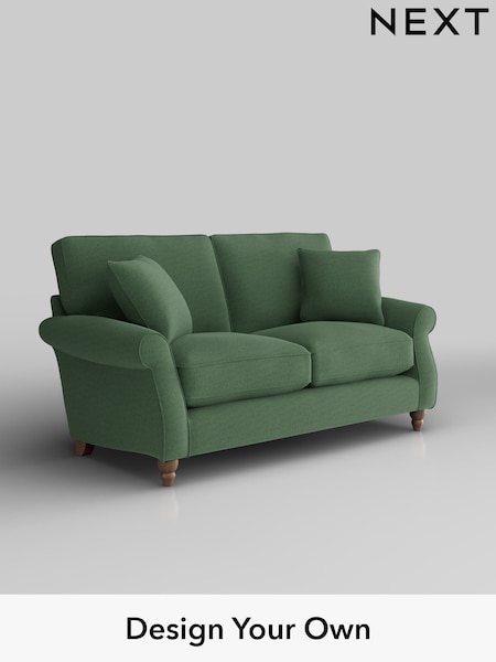 Relaxed Linen Look/Dark Green Ashford Relaxed Sit (H39319) | £1,325