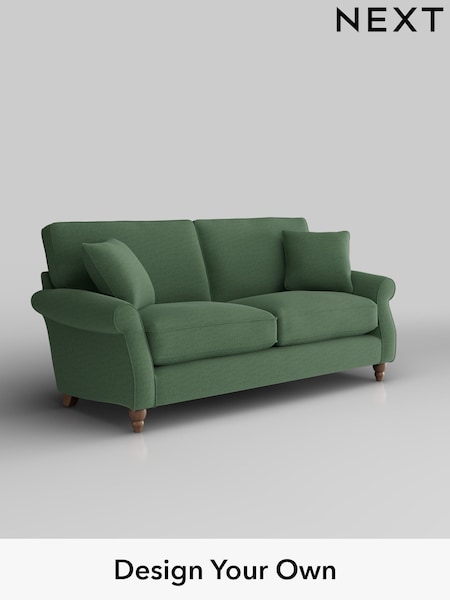 Relaxed Linen Look/Dark Green Ashford Relaxed Sit (H39319) | £1,425
