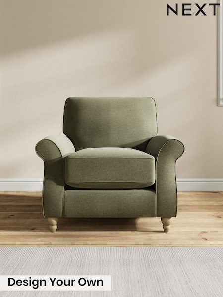 Ripple Chenille/Mid Moss Green Ashford Relaxed Sit (H39321) | £925