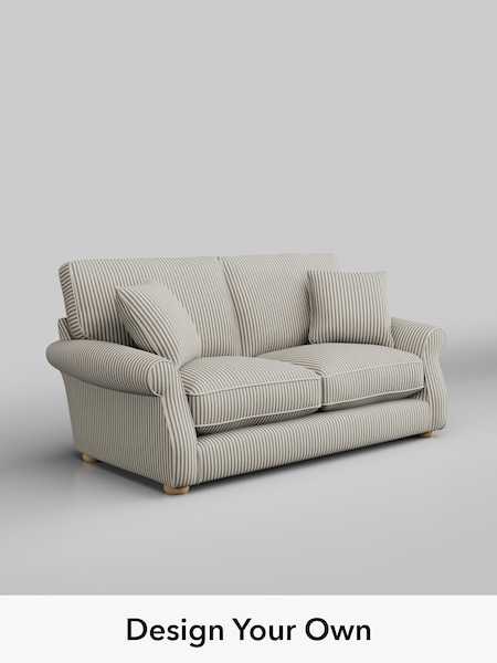 Chenille Stripe/Moss Green Ashford Relaxed Sit (H39327) | £1,599