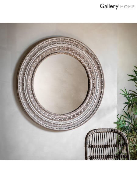 Gallery Home Natural Korvin Mirror (H39342) | £216