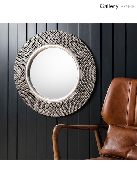 Gallery Home Silver Whitterly Mirror (H39349) | £126