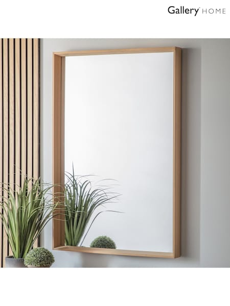 Gallery Home Light Wood Comesta Mirror Oak (H39353) | £162