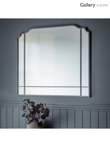 Gallery Home Grey Wardstone Overmantel Mirror (H39370) | £144