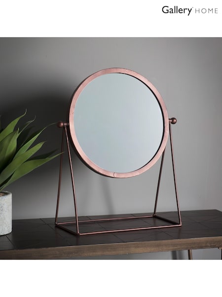 Gallery Home Copper Webern Mirror (H39380) | £36