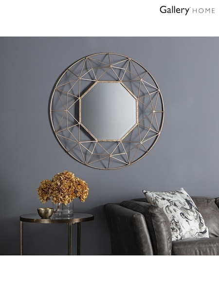 Gallery Home Gold Andromere Mirror (H39391) | £126