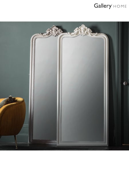 Gallery Home White Cagna Mirror (H39392) | £270