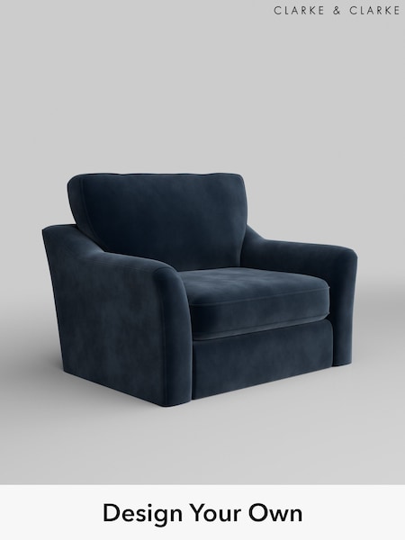 Alessia/Midnight Blue Freya By Clarke And Clarke (H39456) | £999