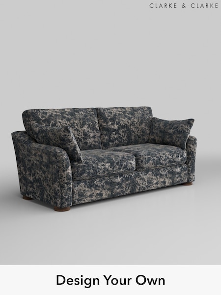Camille/Indigo Charcoal Grey Freya By Clarke And Clarke (H39458) | £1,525