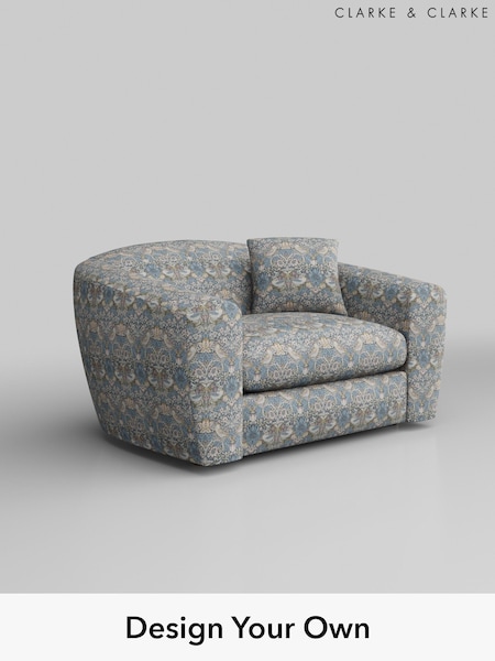 Strawberry Thief/Slate Grey Blush Erik By Clarke And Clarke (H39469) | £1,299