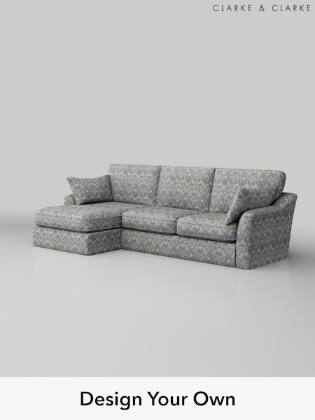 Strawberry Thief/Slate Grey Blush Freya By Clarke And Clarke (H39471) | £2,299