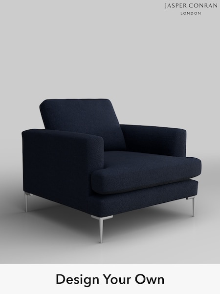 Jasper Boucle/Navy Blue Chiswick By Jasper Conran (H39499) | £999