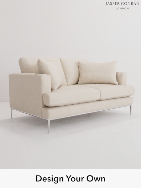 Soft Grain Leather/Chalk Natural Chiswick Leather By Jasper Conran (H39514) | £3,250