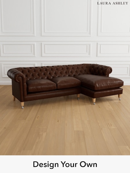 Bronington Leather/Hazel Brown Penarth Leather By Laura Ashley (H39525) | £4,075
