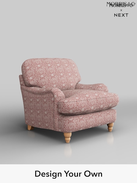 Borage by Morris and Co/Berry Red Maycott By Morris And Co (H39527) | £999