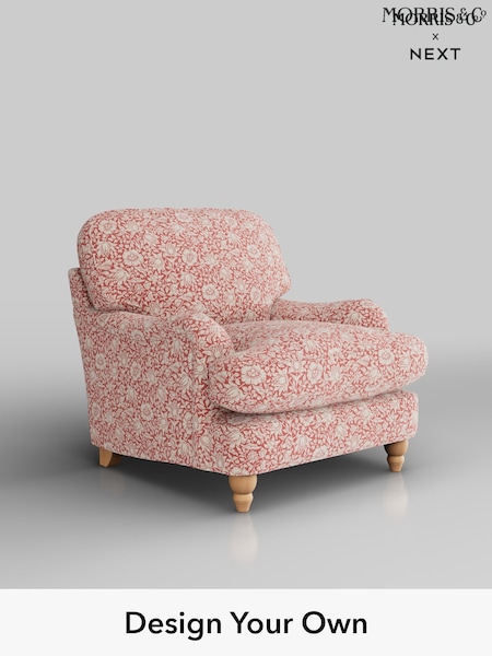 Mallow by Morris and Co/Madder Coral Orange Maycott By Morris And Co (H39538) | £999