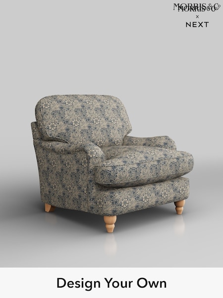 Marigold by Morris and Co/Indigo Blue Maycott By Morris And Co (H39539) | £999