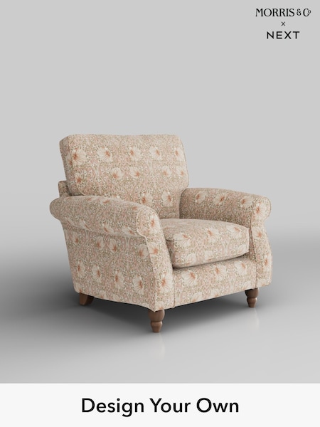 Pimpernel by Morris and Co/Cochineal Pink Ashford (H39544) | £975