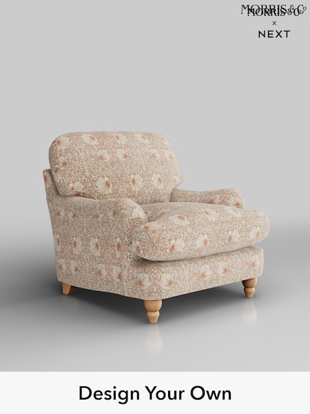 Pimpernel by Morris and Co/Cochineal Pink Maycott By Morris And Co (H39546) | £999