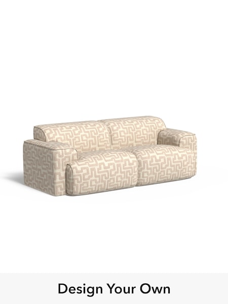 Clyde Abstract/Light Oatmeal Natural Avalon By Made (H39553) | £1,375