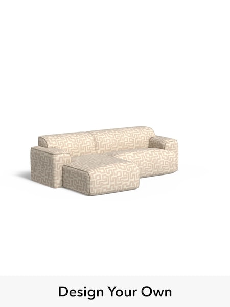 Clyde Abstract/Light Oatmeal Natural Avalon By Made (H39553) | £1,699