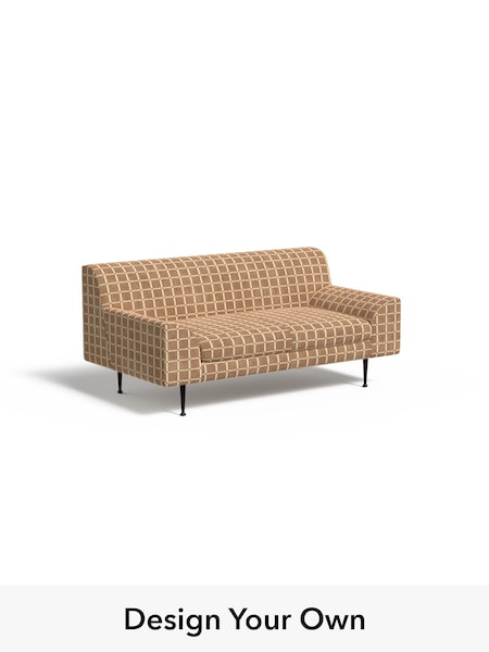 Cale Check/Dark Sand Natural Judd By Made (H39556) | £925