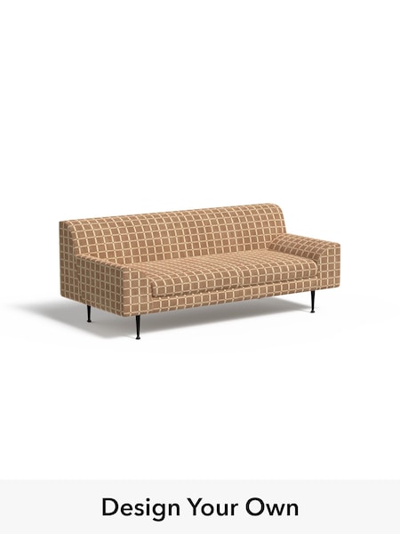 Cale Check/Dark Sand Natural Judd By Made (H39556) | £1,025