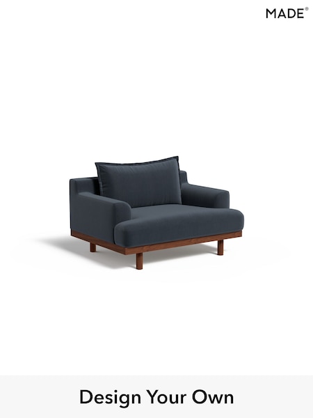 Matt Corduroy/Midnight Blue Turin By Made (H39559) | £799