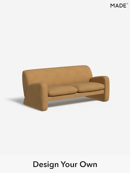 Matt Velvet Easy Clean/Caramel Natural Romana By Made (H39565) | £1,099
