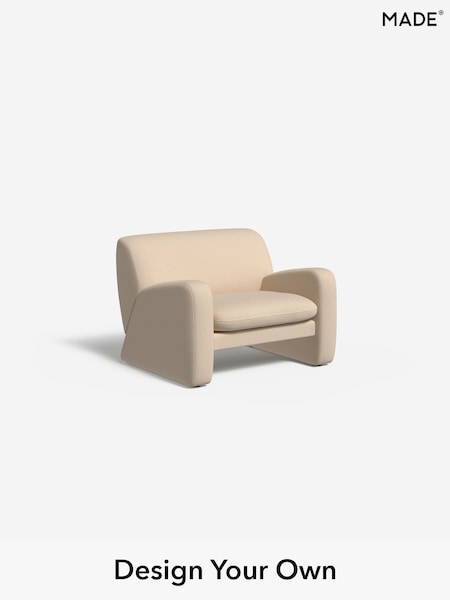 Made Weave/Light Stone Natural Romana By Made (H39567) | £850