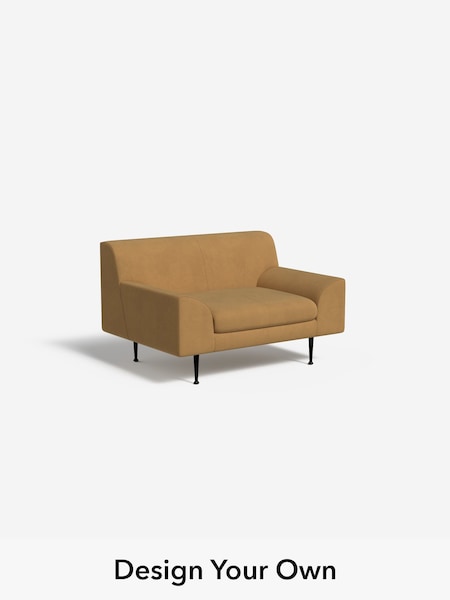 Matt Velvet Easy Clean/Caramel Natural Judd By Made (H39568) | £699