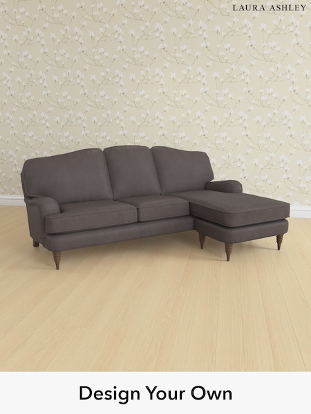 Bronington Leather/Pewter Grey Lynden Leather By Laura Ashley (H39592) | £3,175