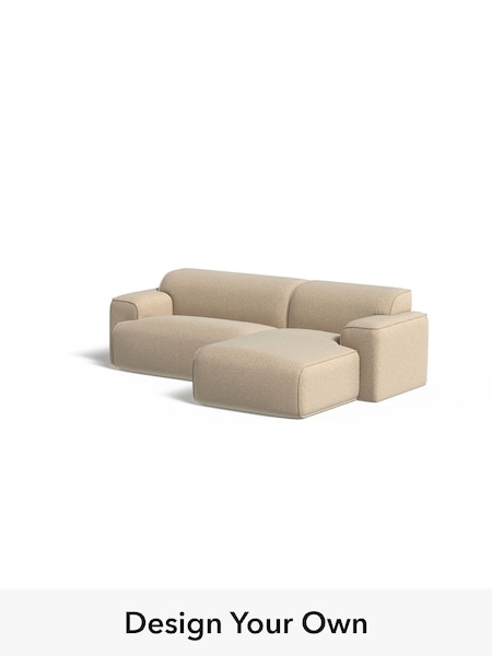 Soft Touch Boucle/Natural Linen Avalon By Made (H39615) | £1,599