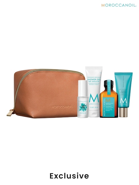 Moroccanoil Body Discovery Kit including Free Cosmetic Bag and Hand Cream (Worth £45) (H39627) | £34
