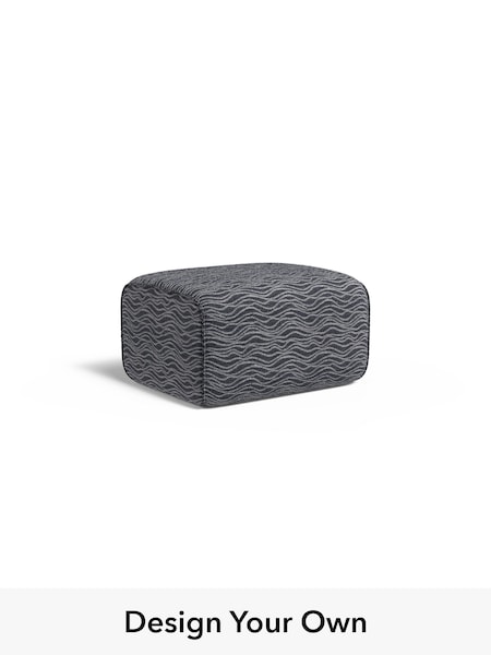 Textured Wave Boucle/Dark Ink Blue Avalon By Made (H39628) | £425