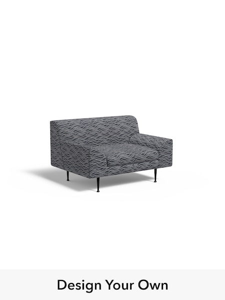 Textured Wave Boucle/Dark Ink Blue Judd By Made (H39634) | £799