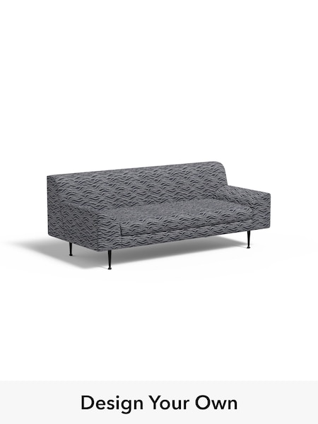 Textured Wave Boucle/Dark Ink Blue Judd By Made (H39634) | £1,099