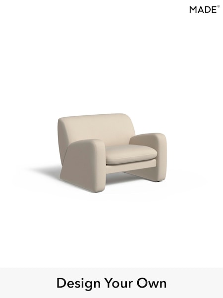 Textured Woven/Natural Romana By Made (H39642) | £850