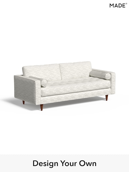 Textured Wave Boucle/Soft White Scott By Made (H39665) | £1,250