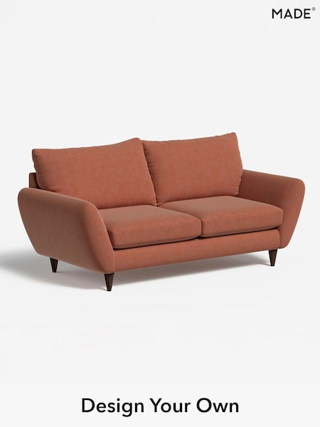 Soft Chenille Easy Clean/Paprika Orange Tinsley By Made (H39672) | £975