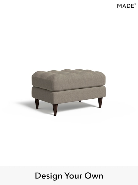 Soft Chenille Easy Clean/Pebble Grey Scott By Made (H39673) | £375