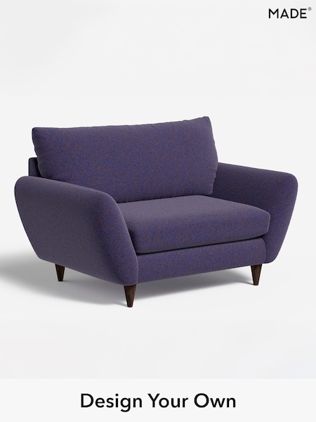 Soft Touch Boucle/Cobalt Blue Tinsley By Made (H39679) | £675
